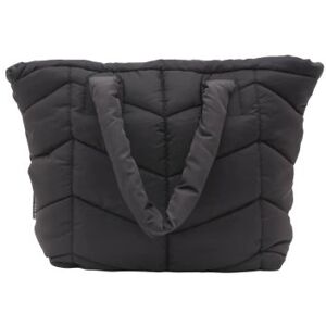 OFF 74% Fine White Line Womens Grey Padded Tote Bag - Female ... Designerwear